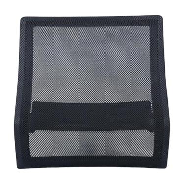 Imagem de KiBcsLic Encosto para cadeira de escritório, apoio de braço, apoio de braço para cadeira de computador de escritório, respirável, fácil instalação, fixação