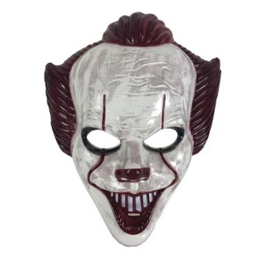 Imagem de Máscara de látex It Pennywise para fantasia de carnaval de Halloween -