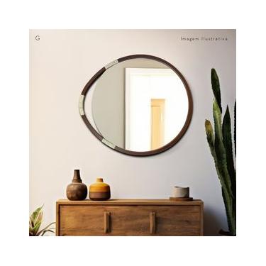 Imagem de Espelho Decorativo Empty Sisal 105x115cm Redondo