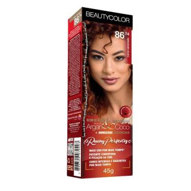 Imagem de Coloração Beauty Color Ruivos Perfeitos 86.74 Ruivo Caramelo