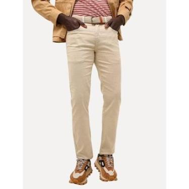 Imagem de Calça Reserva Jeans Masculina Skinny Color Five Pockets Areia-Masculino