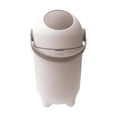 Imagem de Lixeira Mágica de Fralda Antiodor Higiene Prática Compacta