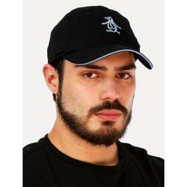 Imagem de Boné Original Penguin Masculino Tradicional Bordado Preto-Masculino