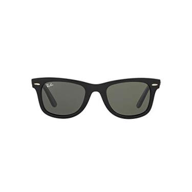 Imagem de Ray-Ban Óculos de sol quadrados originais Wayfarer RB2140, Preto/Verde I, 50 mm