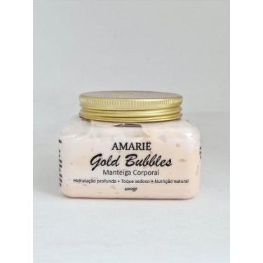 Imagem de Manteiga Corporal Gold Bubbles - 200g com Fragrância de Baunilha e Fru