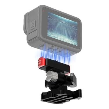 Imagem de Suporte básico para Gopro com trava magnética compatível com câmera de ação Gopro Hero 13 12 11 10 9 8 MAX2
