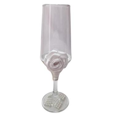 Imagem de Taça Vidro Casamento Noivos Amor Presente - Meta Atacado