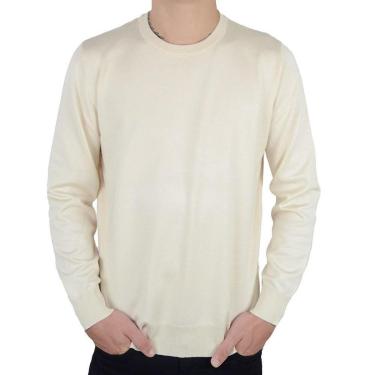 Imagem de Blusa Masculina Broken Rules Sueter Tricot Off White - 59020-Masculino