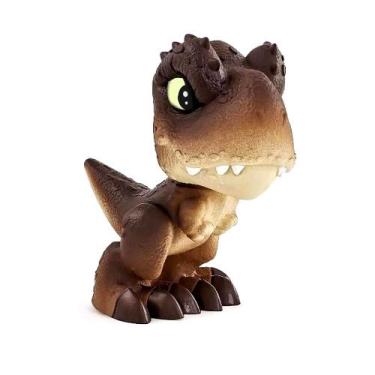 Imagem de Dinossauro Tiranossauro Rex Marrom Infantil Dinos Baby Macio Pupee Ori