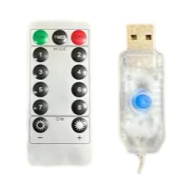 Imagem de Luzes De Cortina LED De Natal USB Luzes De Fada Internas Para Quarto F