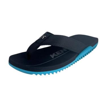 Imagem de Chinelo Kenner NK6 Pro Preto/Azul, 40, Azul sport, Preto