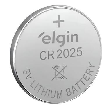 Imagem de Pilha botao eletr cr2025 3v elgin