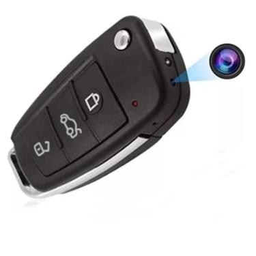 Imagem de Câmera Full Hd Em Chave De Carro, Gravação Secreta