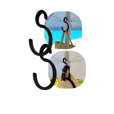 Imagem de Kit 2 Gancho Organizador Para Guarda-Sol De Praia 4 Pontas