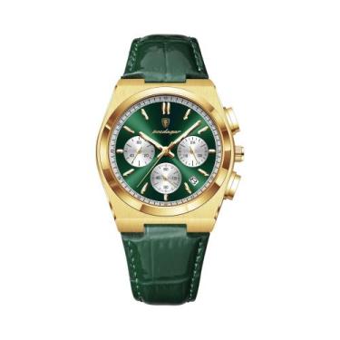 Imagem de Relógio Militar Masculino À Prova D'Água Com Cronógrafo Luminosa E Dat