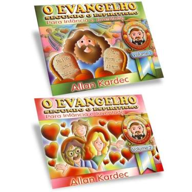 Imagem de Kit O Evangelho Segundo o Espiritismo P/ A Inf. e Juv. 1 e 2 - FEAL