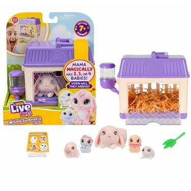 Imagem de Playset Little Live Pets Mama Surprise Lil Mouse Roxo F01229 -Fun