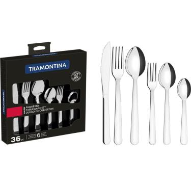 Imagem de Faqueiro Inox Tramontina Malibu 36 Pecas - 23799/021