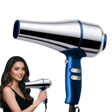 Imagem de Secador de Cabelo Profissional 1800W 220V Prata (Azul)