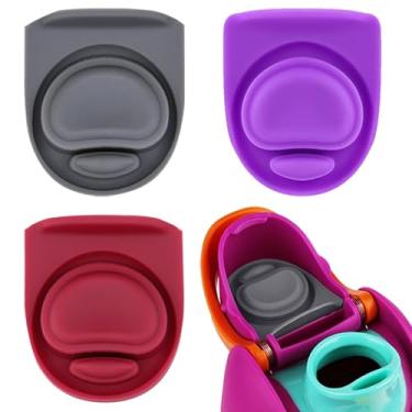 Imagem de ZONBBEE 3 peças de rolha de substituição de vedação de borracha compatível com Owala Freesip16/19/24/32/1,134 g, tampa de bico, junta de garrafa de água, acessórios de peças de rolha de silicone (3