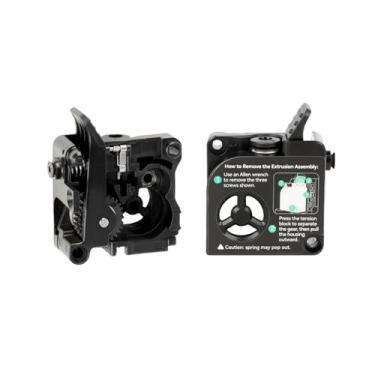 Imagem de Compatível com tampa frontal da extrusora Creality K2/K2 Pro/K2 Plus, suporta filamento de 1,75 mm, peças de impressora 3D de alimentação suave e precisa