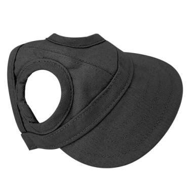 Imagem de Generic Chapéu de Sol Ajustável para Animais de Estimação Com Proteção UV Respirável Design Cachorro Chapéu de Beisebol para Aventuras Ao Ar Livre (M)