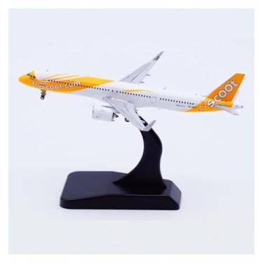 Imagem de FEICHUAN Decorated Airplane Models 1/400 for Singapore Airlines A321 9V-NCB Die-cast Alloy Aircraft Model