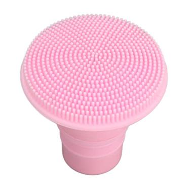 Imagem de Cryfokt Cabeça Massageadora Muscular, Escova Eficiente, Cabeça Massageadora para Aliviar a Dor, 18-19mm, para Relaxamento Corporal, Material de Silicone (Rosa)
