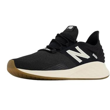 Imagem de New Balance Fresh Foam Roav V2 Tênis de corrida masculino, Preto/Nb Branco/Permafrost, 42