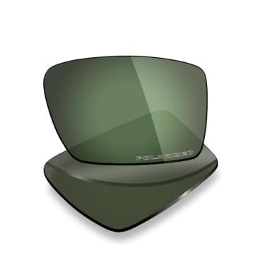 Imagem de Mryok Lentes de reposição ultra polarizadas para óculos de sol Arnette Goemon AN4267, HD Polarized, proteção UV, resistente a impactos e ajuste perfeito - Cinza verde