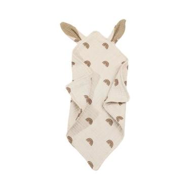 Imagem de Cobertor De Algodão Muslin Para Bebês Recém-Nascidos, Macio E Confortá