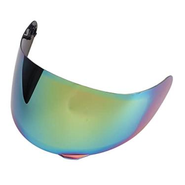 Imagem de Cryfokt Lente Durável para Capacete de Proteção contra para Motocicleta Adequada para AGV VISOR K5 S K3 SV, Viseira Profissional Anti-riscos Com Campo de Visão de 190 °, Fácil Substituição Adequada