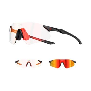 Imagem de Óculos De Sol Unissex Fotochromic UV400 Para Ciclismo E Corrida Kapvoe