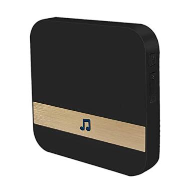 Imagem de Campainha Plug-in para de Porta com Vídeo Sem Fio Seleção Música Ajustável Ding-Dong Frequência 433MHz AC 90 250V