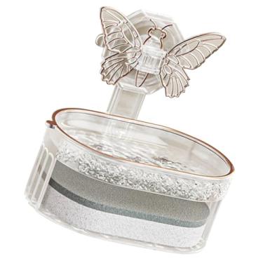 Imagem de Mingzhe Suporte de Camada Dupla Elegante, Prato de Sucção a Vácuo, Bandeja Drenagem água Com Esponja para Banheiro e Cozinha (Branca)