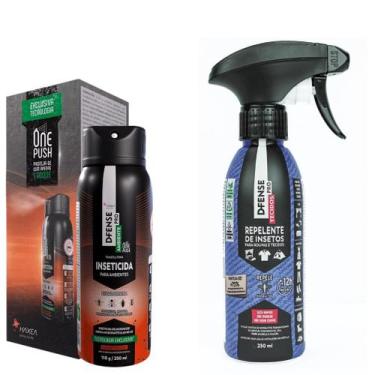Imagem de Kit D-fense Pro Ambiente 250 ML + D-fense Pro Tecidos 250 ML - HAXEA