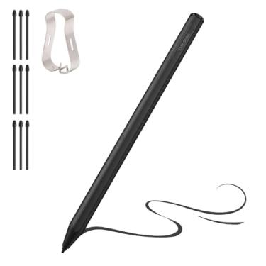 Imagem de Caneta Stylus para notável caneta 2/1, com borracha flip e acessório magnético, níveis de pressão 4096 e rejeição da palma, sem necessidade de carregamento, inclui 3 pontas extras