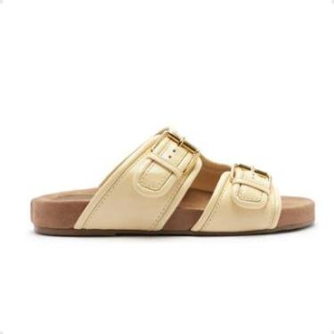 Imagem de Tamanco Feminino Papete Arezzo Amarelo-Feminino