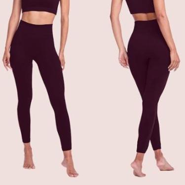 Imagem de Calça Feminina Legging Leg Plié Fitness Fit Para Academia Treino-Feminino
