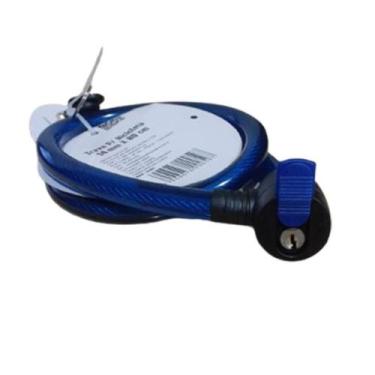 Imagem de Corrente Trava Cadeado Para Bike Bicicleta Moto 14Mm X 80 Cm - Rio Tij