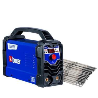 Imagem de Kit Máquina de Solda Flama 161 BV Boxer + 1Kg Eletrodo Hessen - BOXER 
