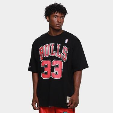Imagem de Camiseta NBA Pippen Mitchell & Ness Masculina-Masculino