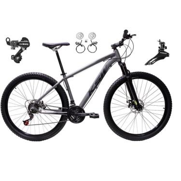Imagem de Bicicleta Aro 29 KSW XLT 24v Shimano Freio Hidráulico Suspensão Dianteira MTB Alumínio-...