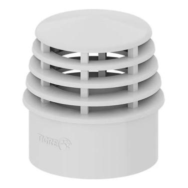 Imagem de Terminal De Ventilação P/ Esgoto 50mm 2 Pol Pvc Branco Tigre