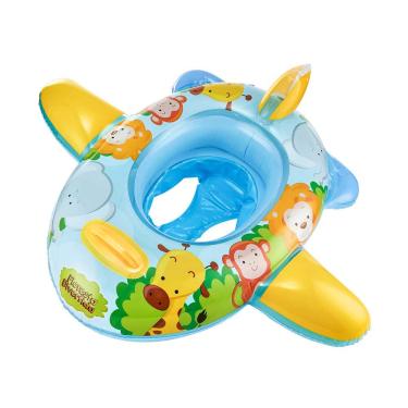 Imagem de DM Toys Boia Inflável Infantil Bote Avião Floresta Divertida