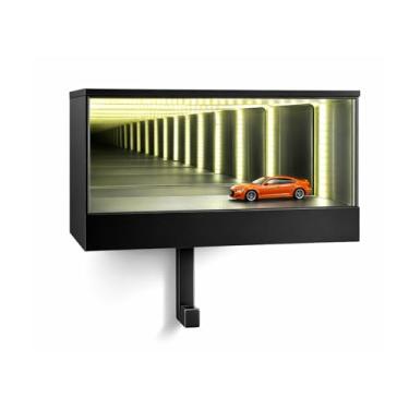 Imagem de Dpofirs Cabide de Chaveiro de Garagem Infinity, Suporte de Parede de Chaveiro de Garagem Com Luz LED, Porta-Chaves Montado na Parede, Organizador de Chaves Decorativo, para Casa de