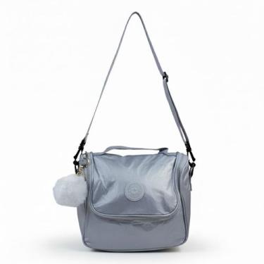 Imagem de Frasqueira Lancheira Térmica Acompanha Alça Transversal Grande Chaveir