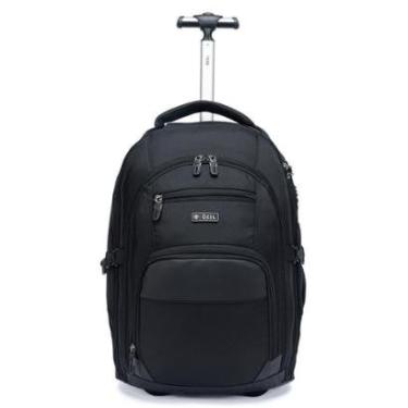 Imagem de Mochila de Rodinha Executiva Bolsa Viagem Trabalho 36 Litros-Unissex