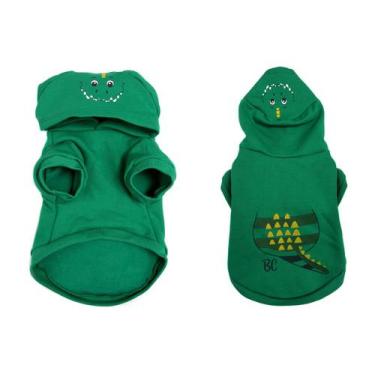 Imagem de Blusão Bichinho para Cachorro e Gato Pet - Bichinho Chic, Verde, 7