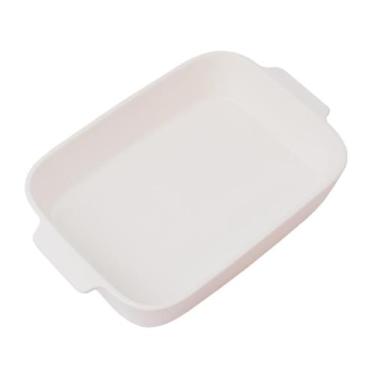 Imagem de Travessa de Porcelana Belle Pot Média Branca